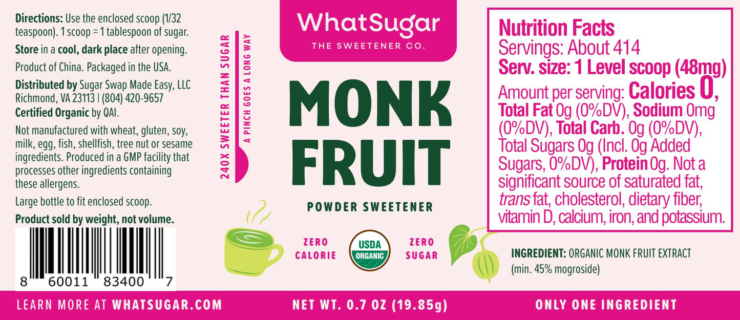 Organic Monk Fruit Extract